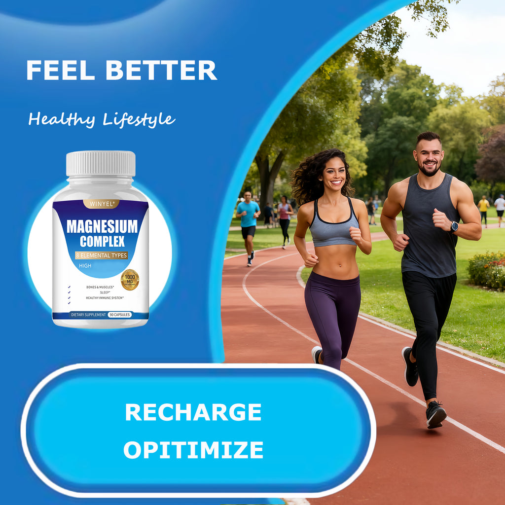 Magnesium Complex™– 8 Elemental Sources for Total Body Support (90 Count)
