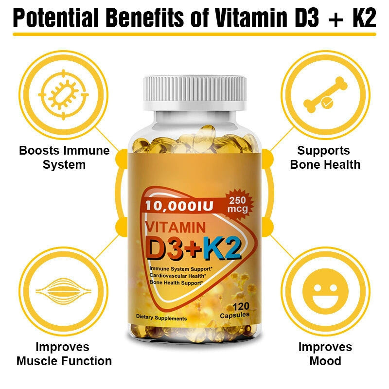 Vitamin D3 K2 Capsules
